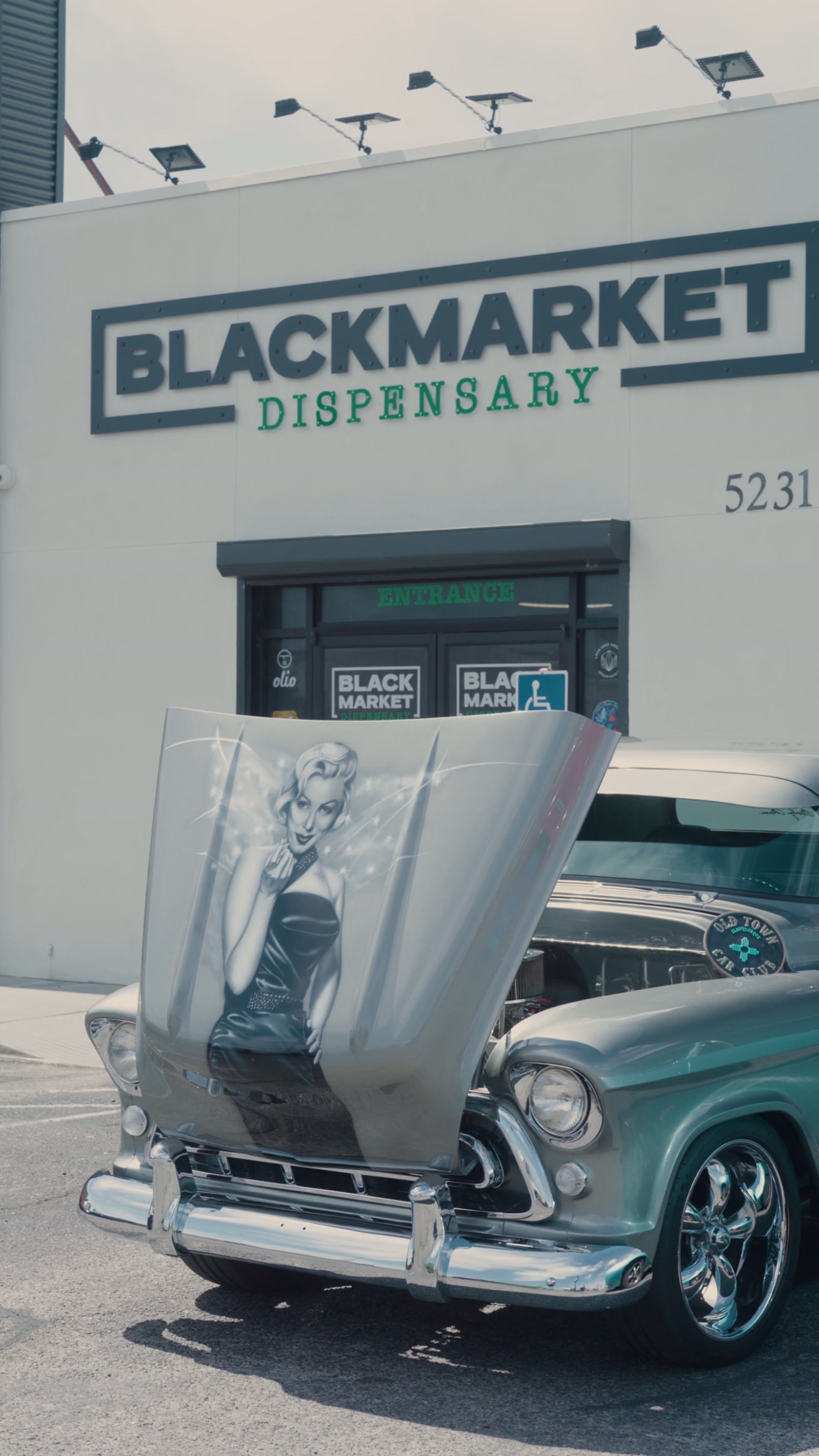 Black Market Dispensary storefront
